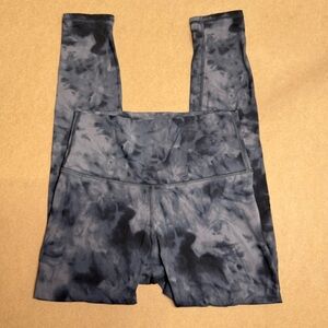 Lululemon Align High Rise Diamond Dye Pitch Grey Leggings